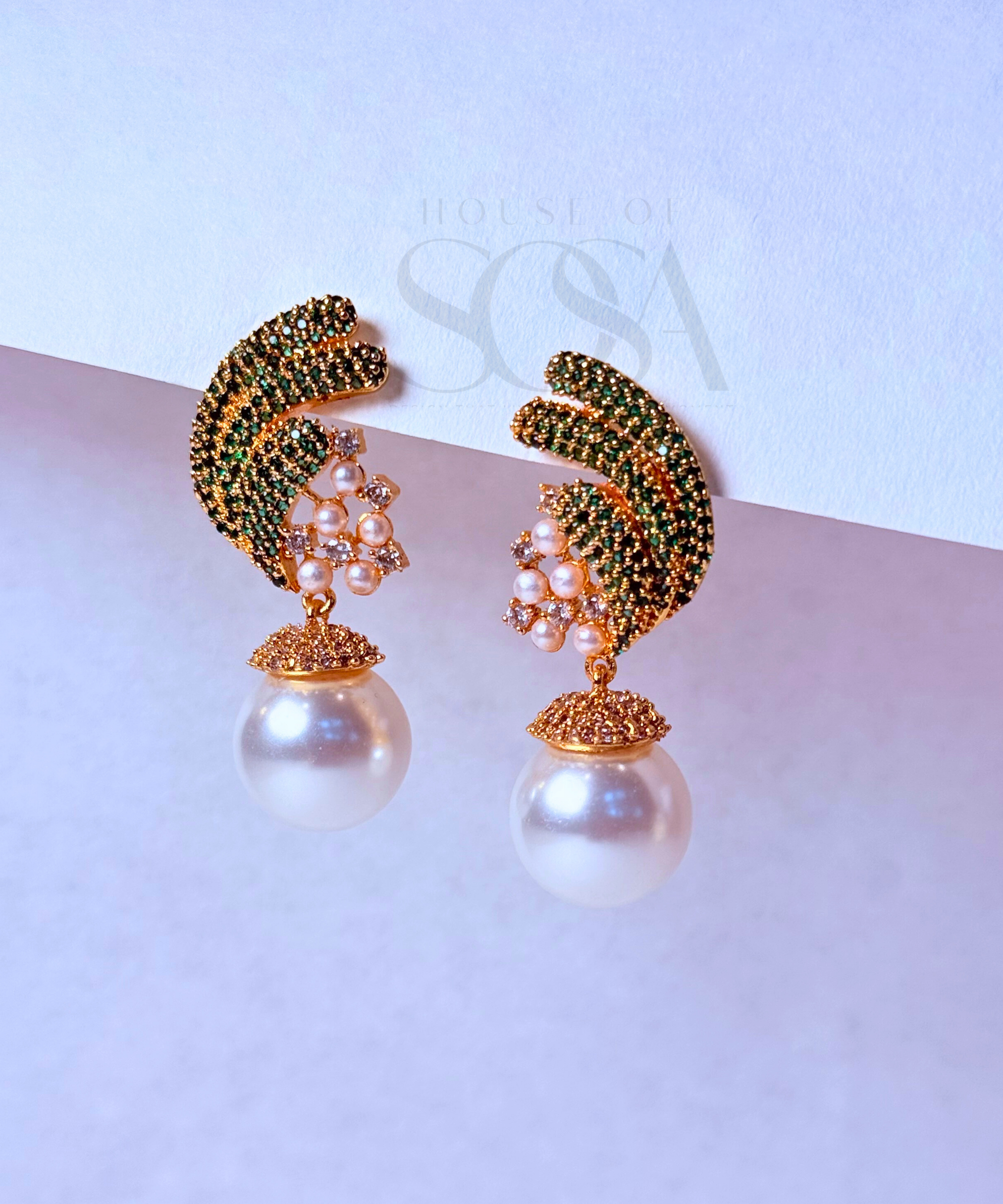 Fleur Earrings – Aurelia Collection