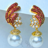 Fleur Earrings – Aurelia Collection