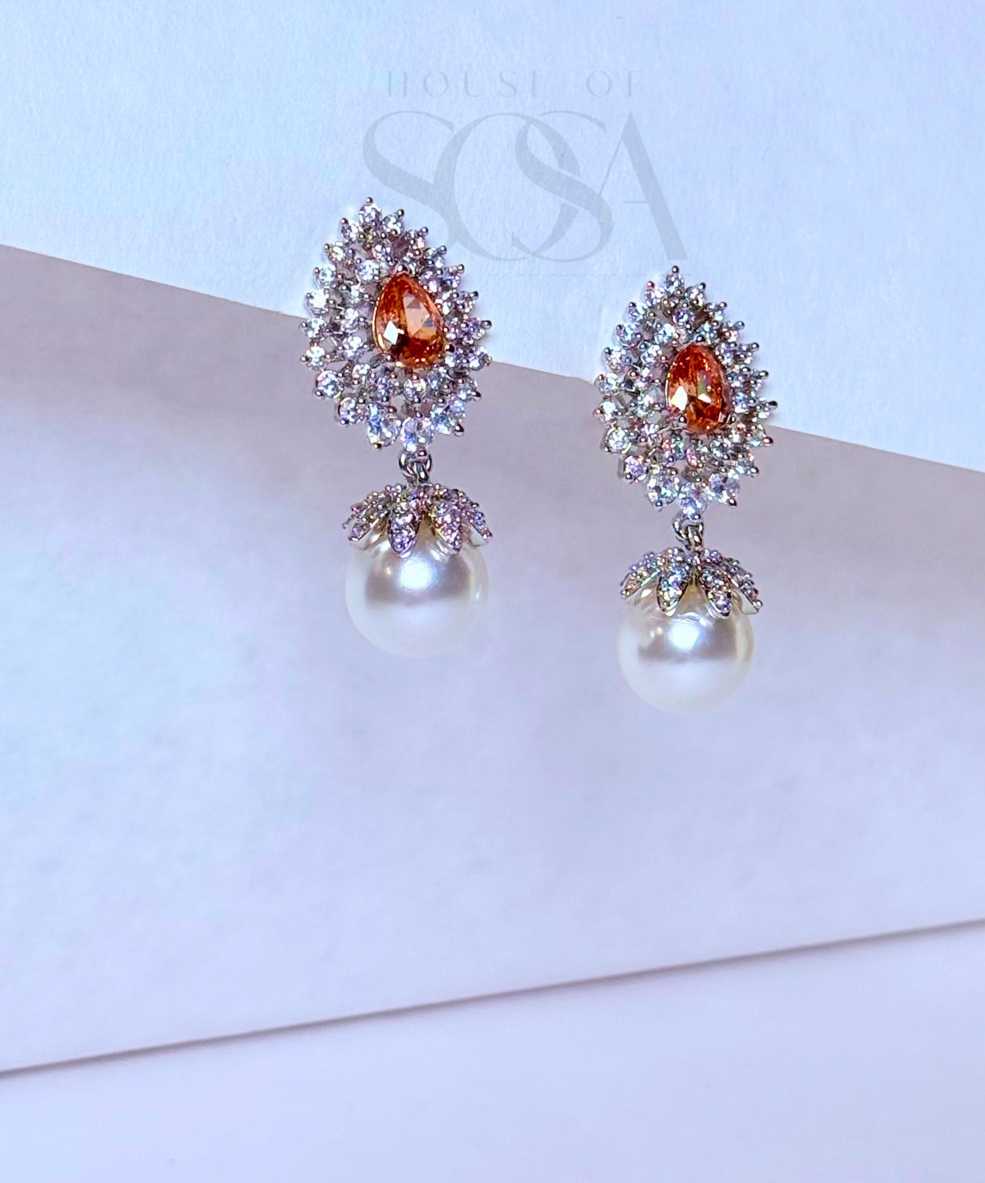 Opaline Earrings – Aurelia Collection