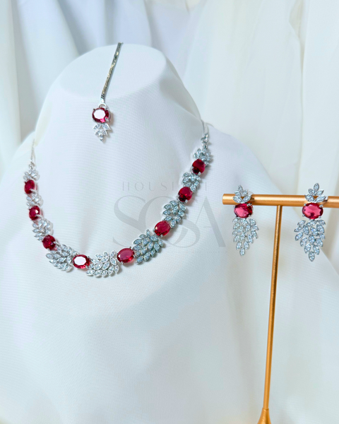 Zaria Set Silver – Aurelia Collection