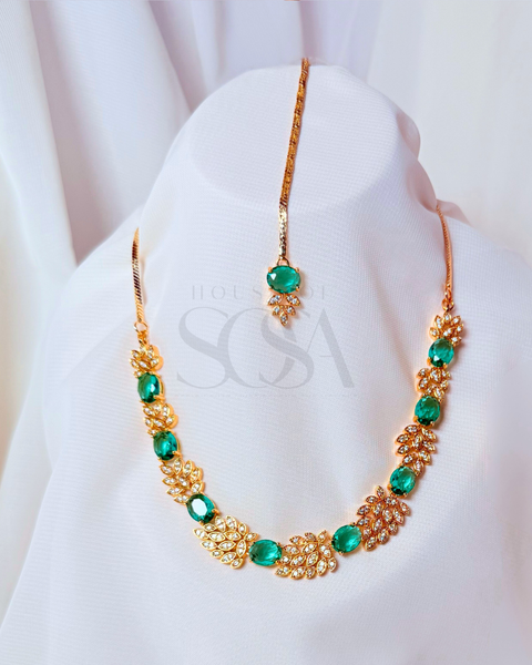 Zaria Set Gold – Aurelia Collection