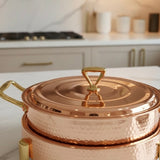 The Heirloom Server - Dual-Tone Chafing Dish