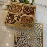 ZAIB - The Luxe Treat Tray – Elegant Nut & Date Box. 