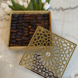 ZAIB - The Luxe Treat Tray – Elegant Nut & Date Box. 