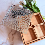 ZAIB - The Luxe Treat Tray – Elegant Nut & Date Box. 