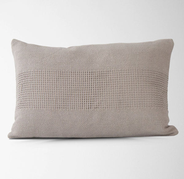 Woven texture pillow cover
