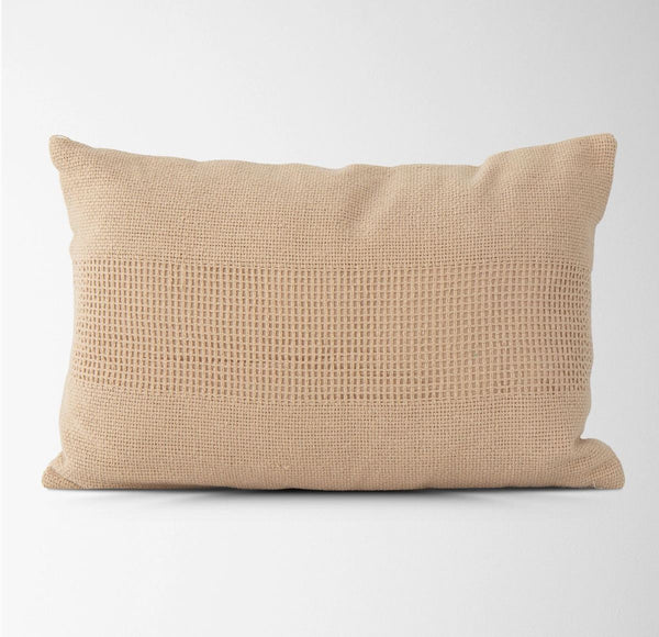 Woven texture pillow cover