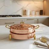 The Heirloom Server - Dual-Tone Chafing Dish
