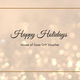 House of Sosa GIFT VOUCHER