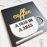 Custom Coffee  sign
