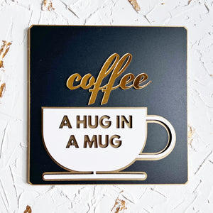 Custom Coffee  sign