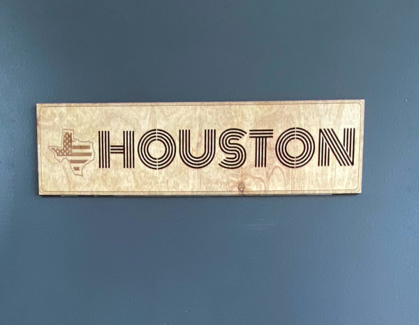 Personalized City Name Wood Sign