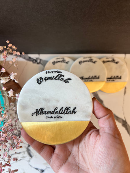 Alhamdulillah coaster (set of 4)