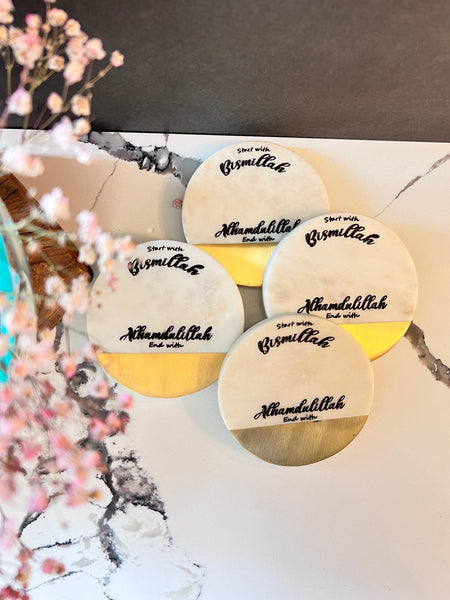 Alhamdulillah coaster (set of 4)
