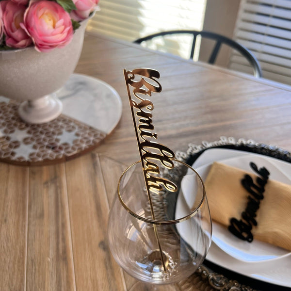 Bismillah Drink stirrer (set of 4)
