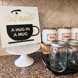 Custom Tea Sign