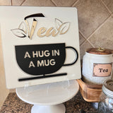 Custom Tea Sign