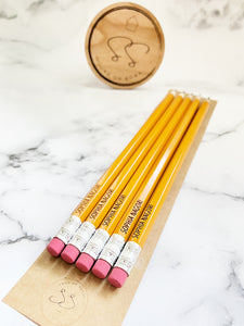 Personalized Name Pencils