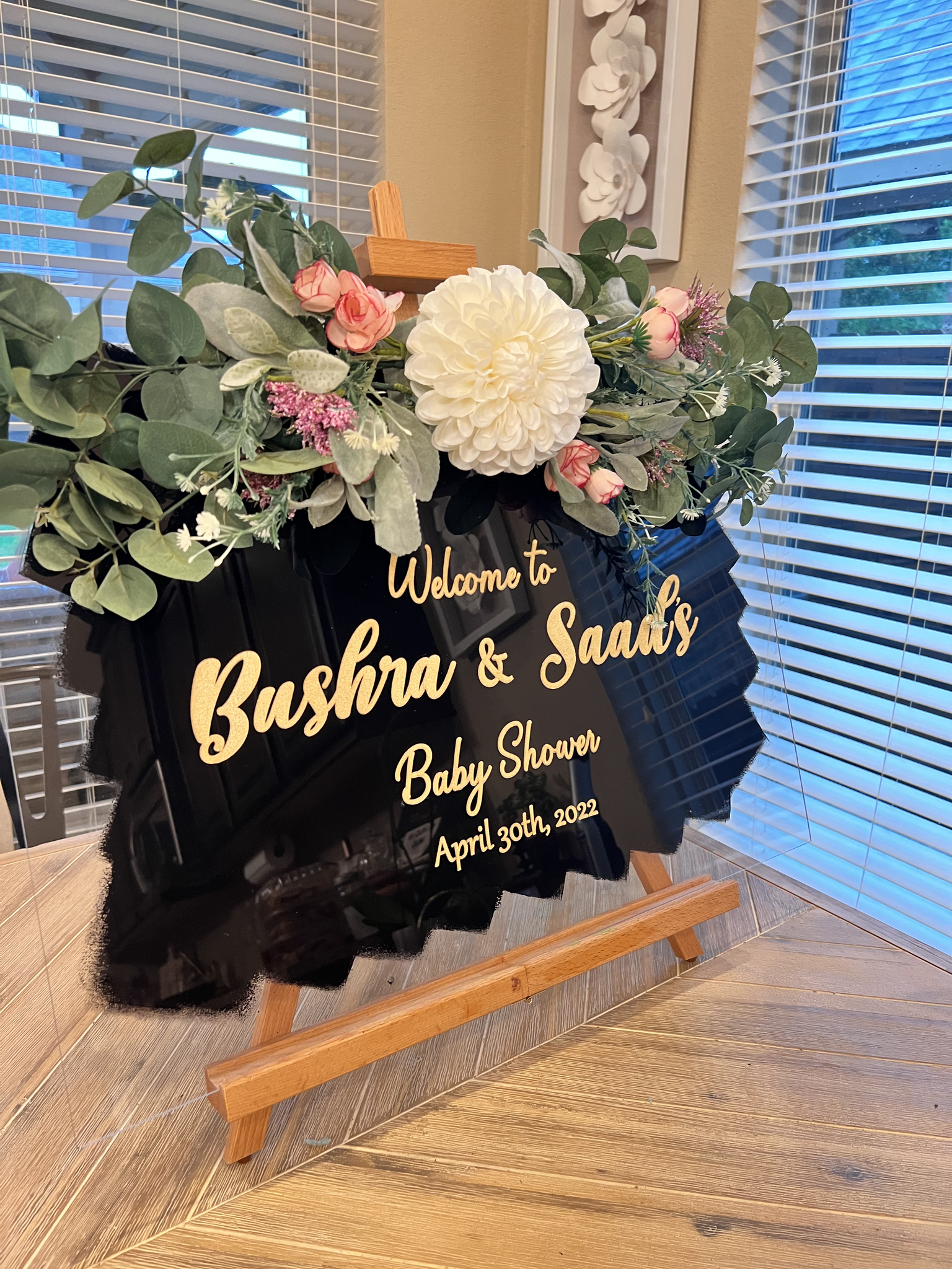 Event Sign, Acrylic