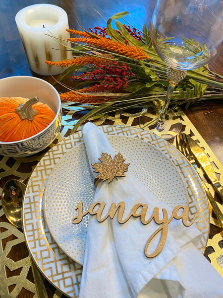 Personalized Dinner Plate sign (One plate sign)