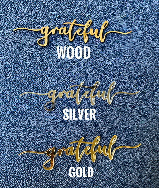 Table plate signs ( Set of 4)